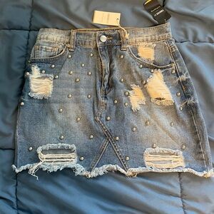 Forever 21 Contemporary Jean Skirt